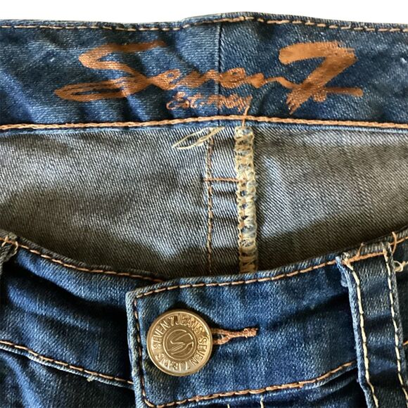 Seven 7 Luxe Denim Capri's Women's Size 14 - Picture 7 of 15